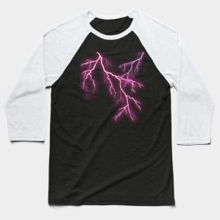 Double Lightning Bolt Baseball T-Shirt